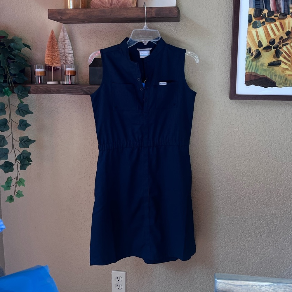 Columbia Tamiami Sleeveless UPF Dress, L Yourh